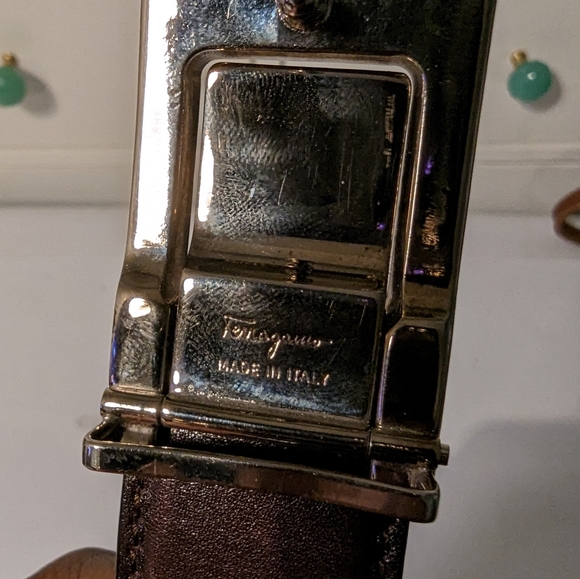 Ferragamo leather belt - Picture 2 of 4